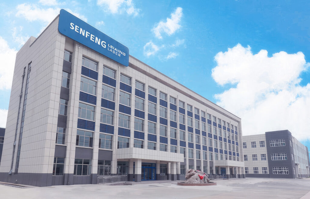 Тестирование лазерного оборудования на заводе Senfeng